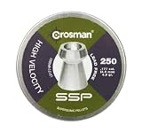 Crosman High Velocity Super Sonic Pellets .177 Cal, 4.0 Grains, Hollowpoint, Lead-Free, 250ct