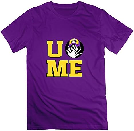 Koala Men's John Cena WWE T-shirts Purple Size M