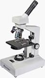 BARSKA Monocular Compound Microscope with Light, 40x, 100x,400x