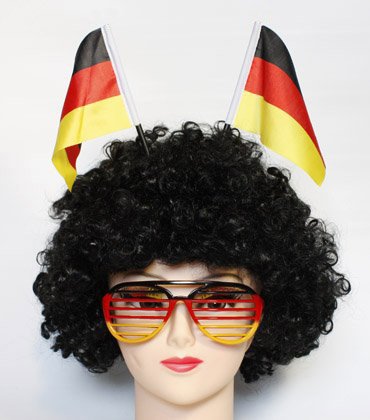 Haarreif Haarreifen mit Deutschlandsfahne Fahne Flagge Deutschland Fußball EM 2012