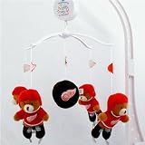 Detroit Red Wings Baby Crib Team Mascot Mobile NHL Hockey