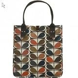Orla Kiely Medium Tote,Amber,one size