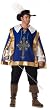 Plus Size Super Deluxe Musketeer Costume - Mens XXL (50-52)