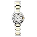 Cartier Women's Ballon Bleu Stainless Steel and 18K Gold Watch #W69007Z3