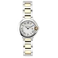 Cartier Women's W69007Z3 Ballon Bleu Stainless Steel and 18K Gold Watch