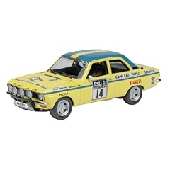 Dickie-Schuco 450267800 - Opel Ascona A Rallye #14 1:43, 1972 RAC Rallye, Fahrer: Anders Kullang/Donald Karlsson, Limited Edition: 1.000 St�ck, Klarsichtvitrine mit Sammlerumkarton, gelb