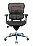EUTME8ERGLOAJ Eurotech Seating Ergohuman Mid Back Chair, Orange/Copper Mesh (KM13)