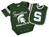 Michigan State Spartans Colosseum Onesie and Bib Set