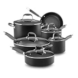 Anolon Advanced Hard Anodized Nonstick 11-Piece Cookware Set Anolon Advanced Hard Anodized Nonstick 11-Piece Cookware Set