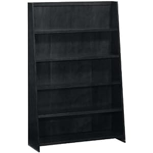 Torrence 42w Ladder Bookcase, 42W, BLACK