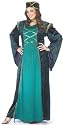 Adult Womens Halloween Costumes Medieval Renaissance Lady In Waiting Gown Costume Theme Party Outfit