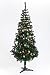 Artificial Christmas Tree 6 foot/180cm with Lights and Decorations - Green, Red & Gold