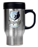NBA Memphis Grizzlies Stainless Steel Travel Mug - Primary Logo
