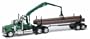 Die-Cast Truck Replica - Kenworth W900 Log Carrier, 1:32 Scale, Model# 13743