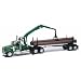 Die-Cast Truck Replica - Kenworth W900 Log Carrier, 1:32 Scale, Model# 13743