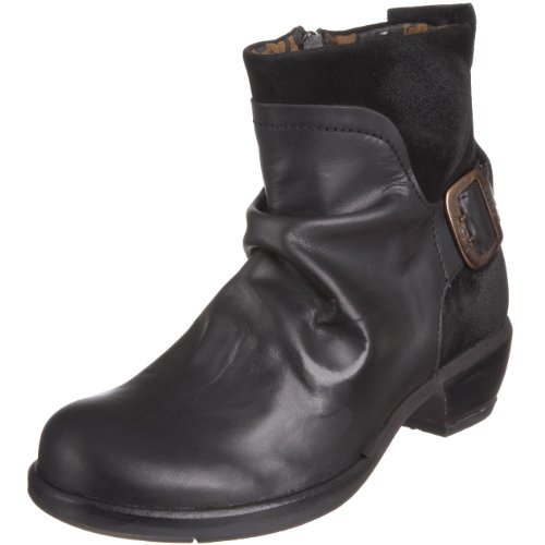 Fly London MEL P141633, Damen Stiefel, Schwarz (black 003), EU 38