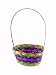 Multicolored Bamboo Easter Basket