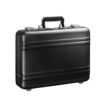 Zero Halliburton Premier 4 Inch Aluminum Attached, Black, One Size
