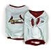 St. Louis Cardinals Dog Baseball Jersey Shirt Official MLB XXS Teacup Size