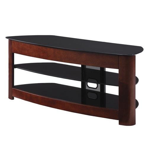 OSP Designs 60" Wood & Glass TV Stand
