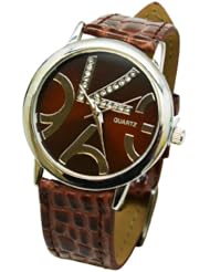 XOYO Womens Analog Stylish Fashion Dress Watch - Brown - One Week Clearance Sale On Now!