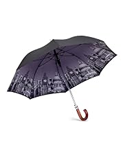 Digital Print Crook Handle Umbrella
