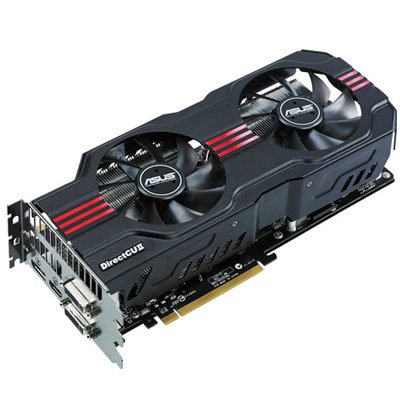 ASUS GTX580 DCII with 782MHz Factory Overclocked and Dual Fan DirectCU Fansink Video Card ENGTX580 DCII/2DIS/1536MD5