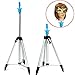 LuckyFine Adjustable Tripod Stand Hair Cosmetology Mannequin Training Head Holder And Bag