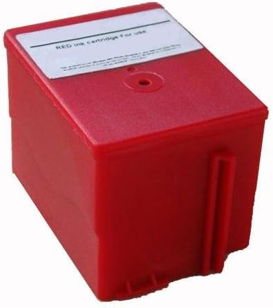 Premium Compatible Red, 8000 Prints, Replaces Imagistics 765-9, For Pitney Bowes DM300, DM400c, DM450c