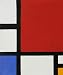 Art Reproduction Oil Painting - Other Great Artists: Composition with Red, Blue, and Yellow - Classic 20