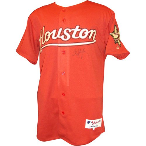 Roger Clemens Autographed Houston Astros Red Jersey