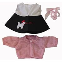 623 - 50's Outfit Clothes for 14 - 18 Stuffed Animals and Dolls