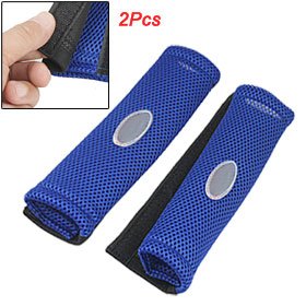 Best Price Blue Black Mesh Seat Belt Cover Shoulder Pad for Car Truck