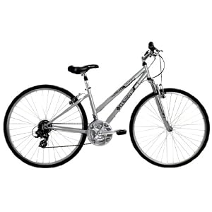 Buy Columbia Ladies Journey Hybrid Bike, Silver, 17-Inch Frame