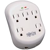 UPC 025215717451 product image for Tripp Lite Surge Protector Wallmount Direct Plug In 5 Outlet RJ11 1080 Jls | upcitemdb.com