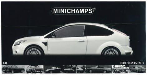 FORD FOCUS RS 2010 WHITE 1/18 SCALE DIECAST MODEL. by ROAD2RACEMODELS