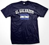 El Salvador Flag International Soccer Mens T-shirt, Salvadorian National Pride Men's Shirt