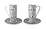 COFFEE BAR ���C�e�B���O Latte macchiate 2�_�Z�b�g   175 005 1000