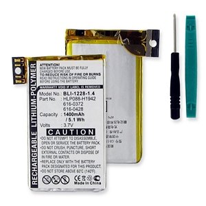 Empire quality replacement for Apple iPhone 3G, A1203, A1241, 1400mAh LiPol