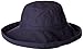 Scala Women's Cotton Big Brim Ultraviolet Protection Hat with Inner Drawstring, Denim, One Size
