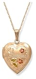 14k Gold Filled #1 Grandma Heart Locket, 18