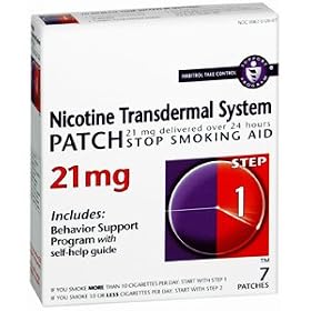 NICOTINE TRANSFER PATCH 21MG NOVA 7 EACH