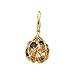 14K Yellow Gold 1 1/4 ct. Multicolor Gemstone Charm