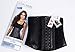 AnnChery Metallic Waist Trainer& Trimmer Shapeware 2038-Latex Workout Faja-2Hook