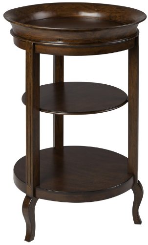 Accent Table with Three Chestnut Finish