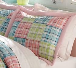 Plaid Garden Standard Sham