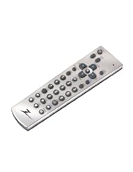 CE: AmerTac - Zenith ZH210 2 Device Universal Remote Control, TV, DVD/VCR - Silver - AmerTac - Zenith