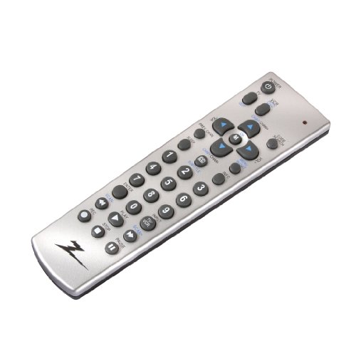 AmerTac - Zenith ZH210 2 Device Universal Remote Control, TV, DVD/VCR - Silver