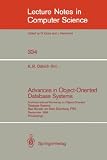 Advances in Object-Oriented Database Systems: 2nd International Workshop on Object-Oriented Database Systems, Bad Muenster am Stein-Ebernburg, FRG, September ... (Lecture Notes in Computer Science)