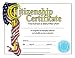 CERTIFICATES CITIZENSHIP SET OF 30